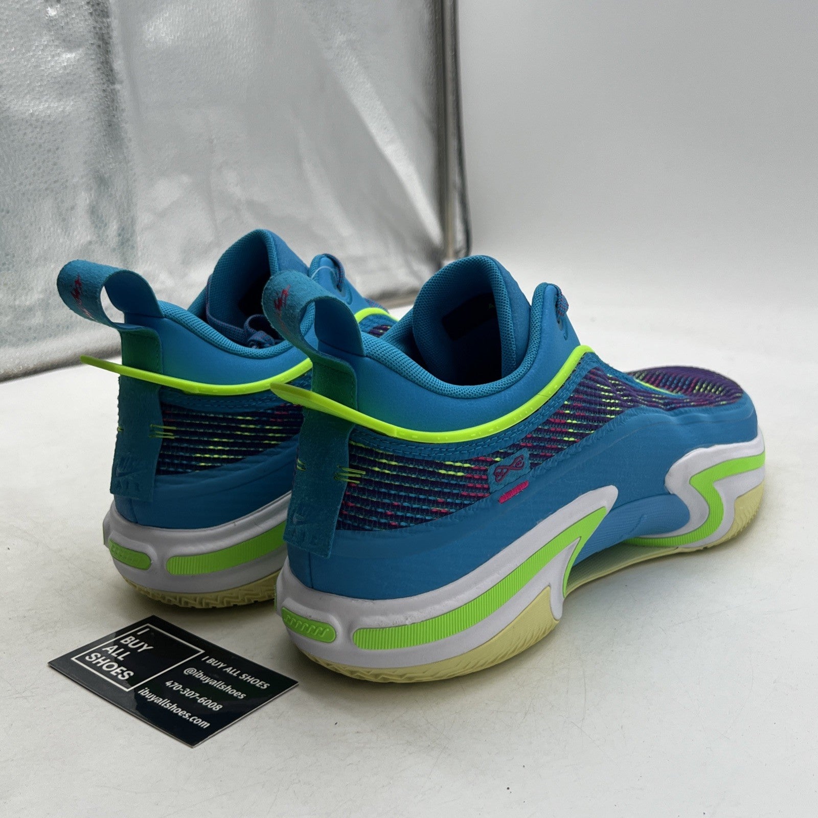 Size 14 - Luka Doncic x Air Jordan 36 PF Low Laser Blue (DN4195-430)