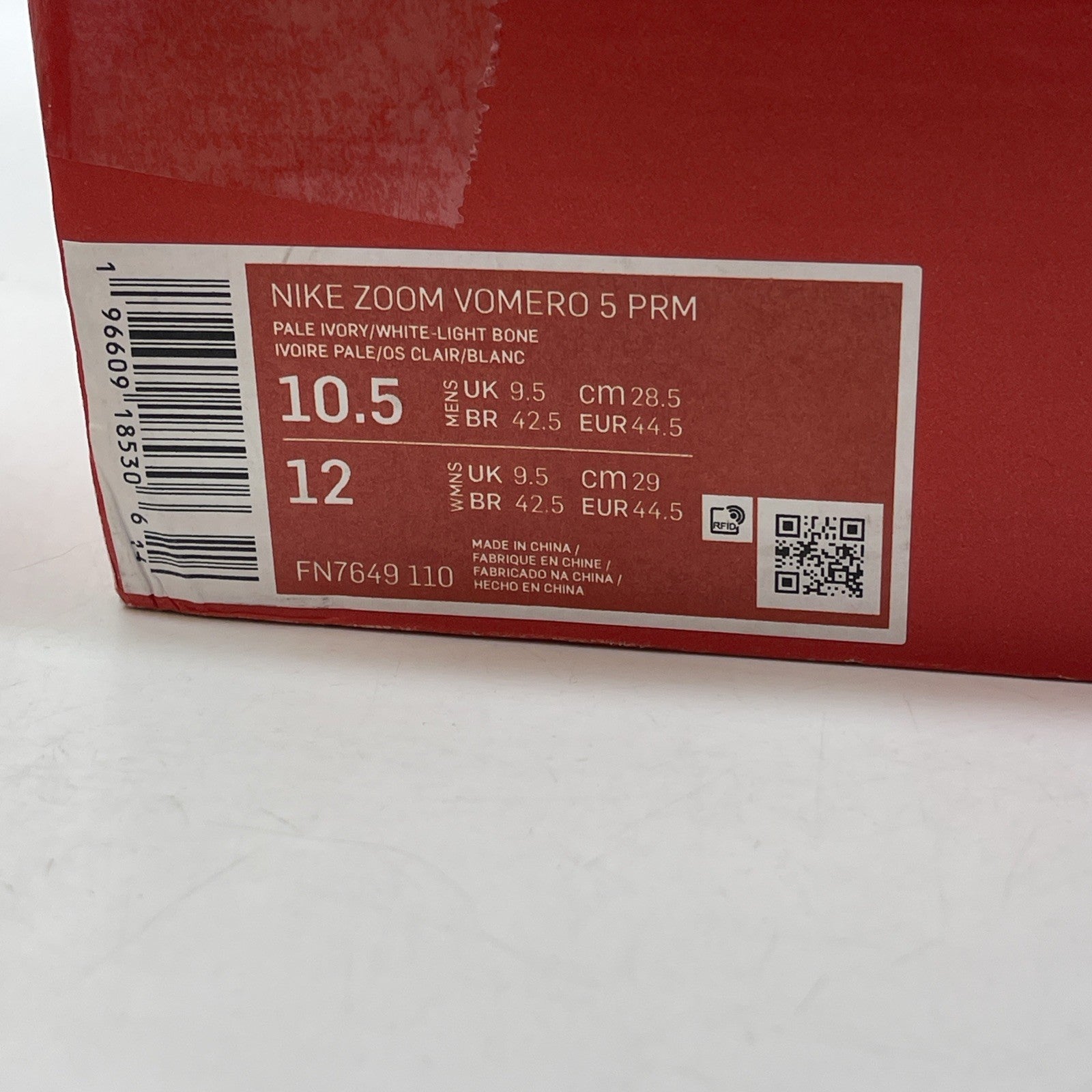 Size 10.5 - Nike Air Zoom Vomero 5 Supersonic Grey Suede Leather (FN7649-110)