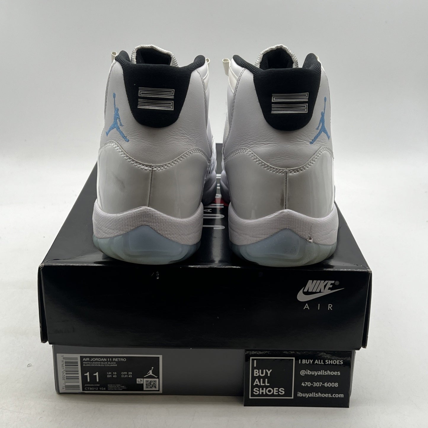 Size 11 - Air Jordan 11 Retro 2024 Legend Blue / Columbia (CT8012-104)
