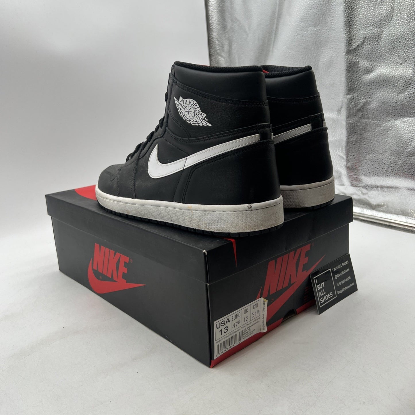 Size 13 - Air Jordan 1 Retro OG Prm High Yin Yang (555088-011)