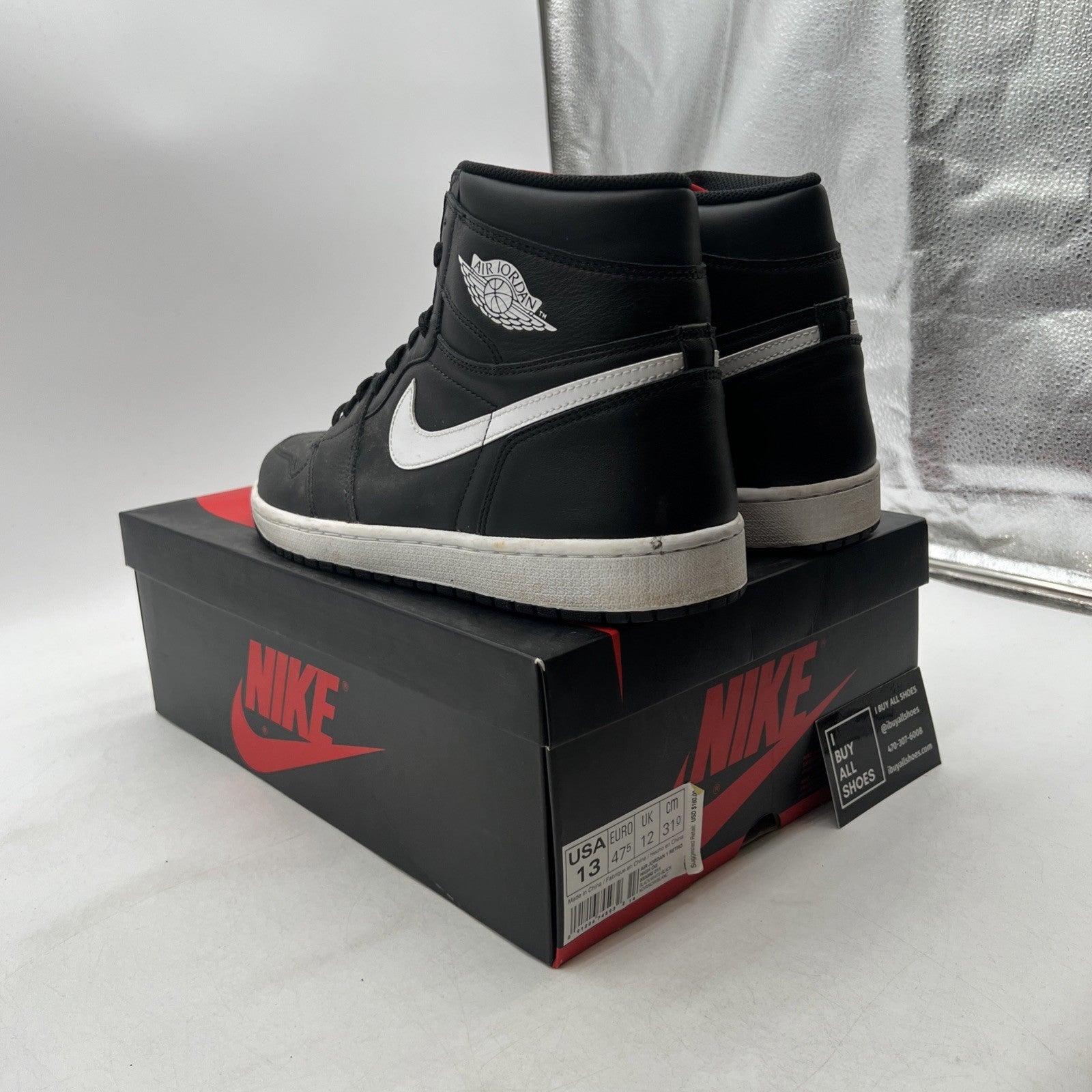 Size 13 - Air Jordan 1 Retro OG Prm High Yin Yang (555088-011)