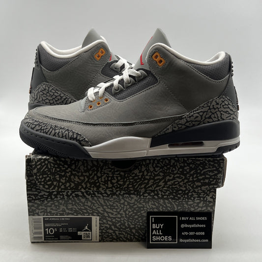 Size 10.5 - Air Jordan 3 Retro Mid Cool Grey (CT8532-012)