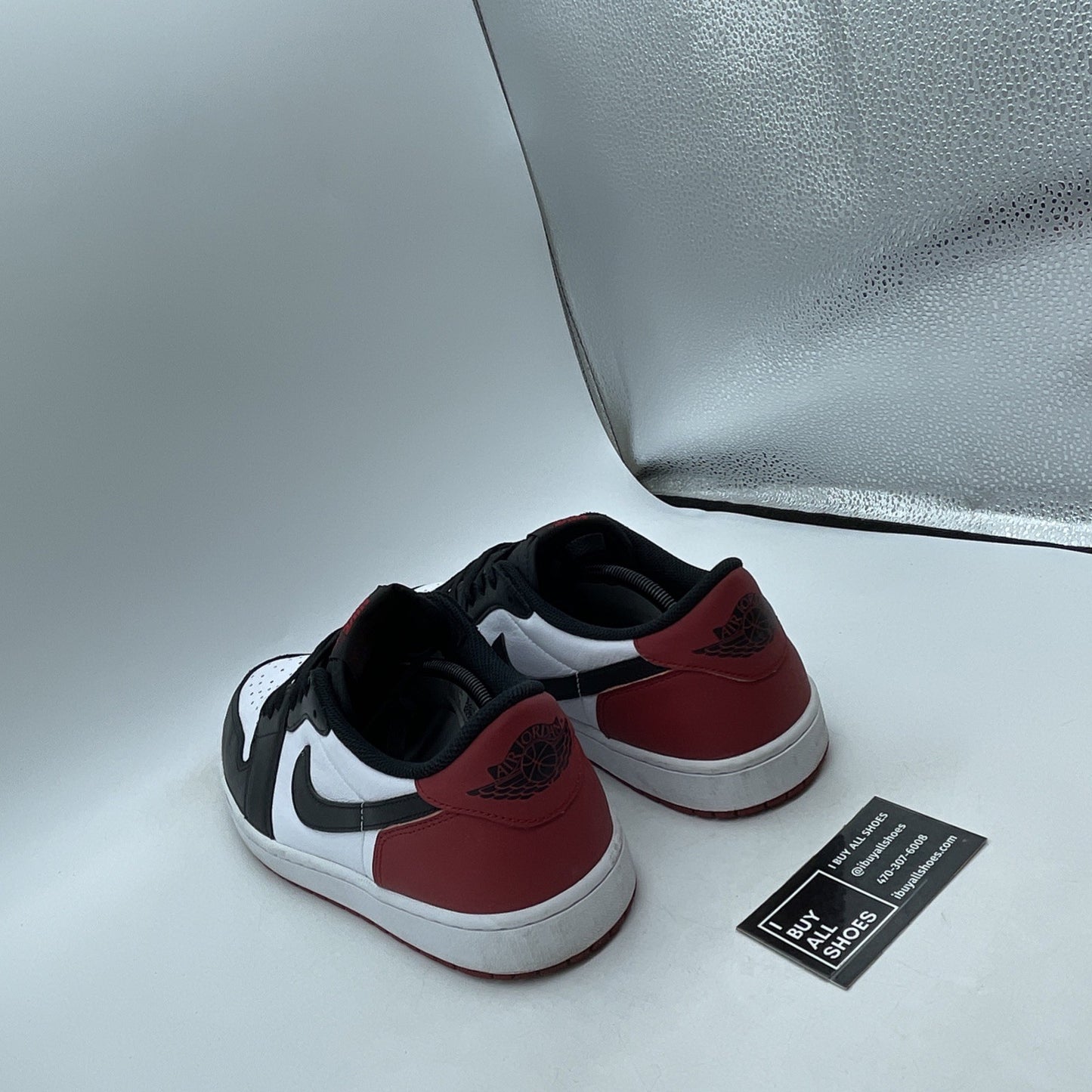 Size 13 - Air Jordan 1 Retro OG Low Black Toe (CZ0790-106)