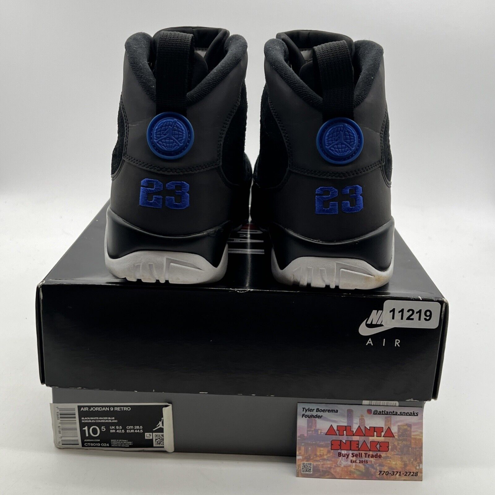 Size 10.5 - Air Jordan 9 Retro Racer Blue (CT8019-024)