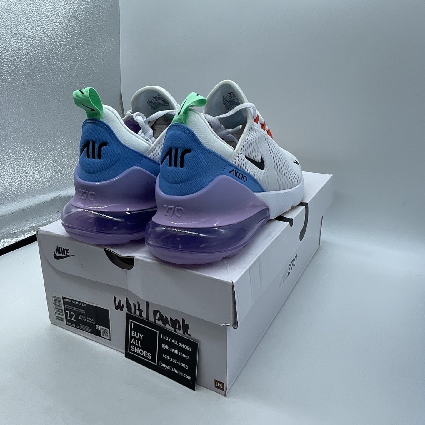 Size 12W - Nike Air Max 270 Nike 101 (DX2351-100)
