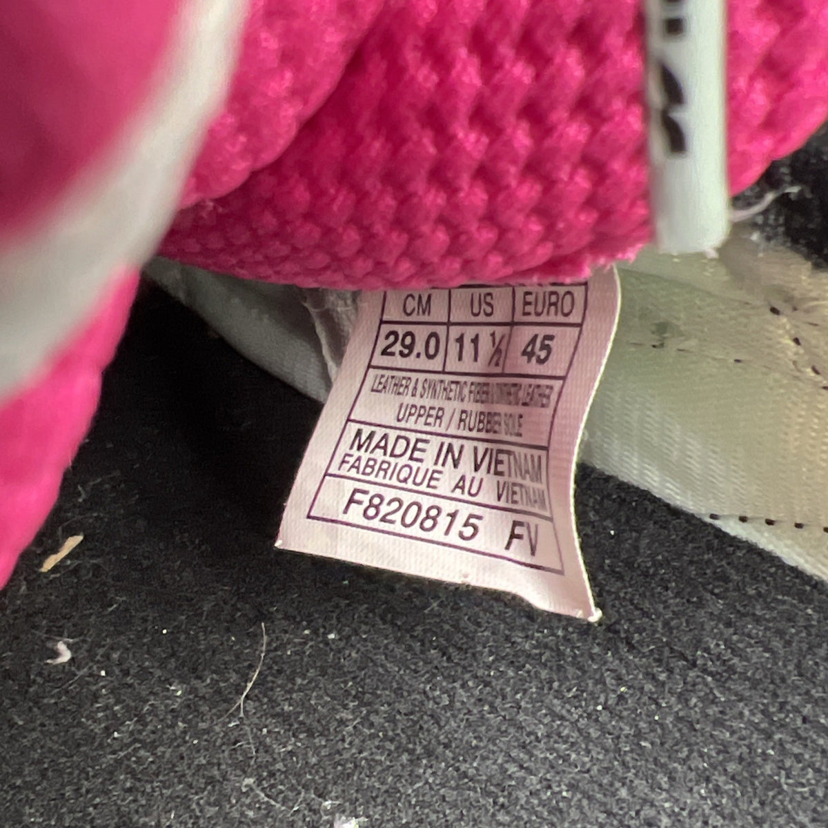 Size 11.5 - Asics Gel Respector Grey Pink (H5W2L-0190)