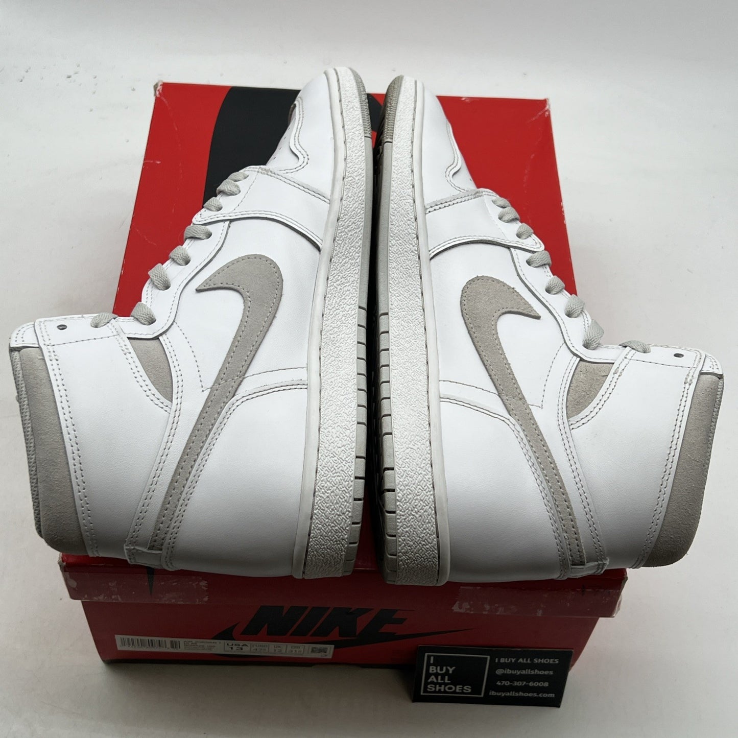 Size 13 - Air Jordan 1 Retro High 85 OG Neutral Gray (BQ4422-100)