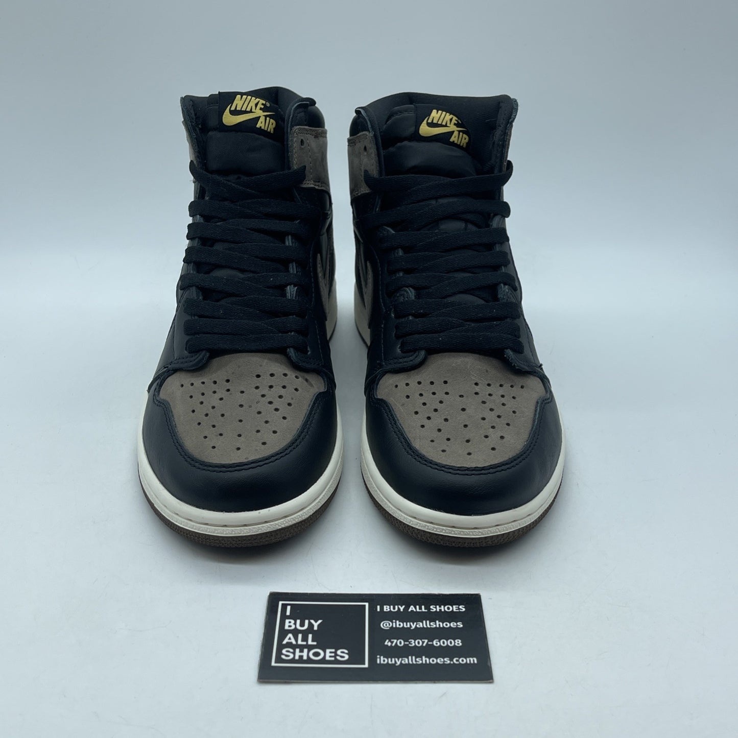Size 8 - Jordan 1 Retro OG High Palomino Brown Black Suede Leather (DZ5485-020)