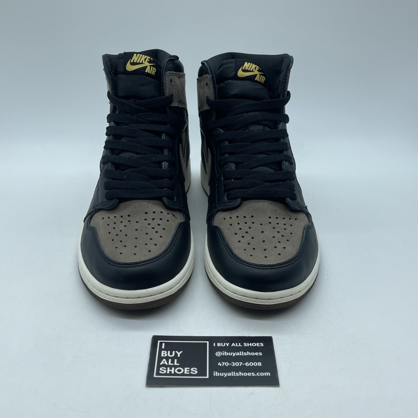 Size 8 - Jordan 1 Retro OG High Palomino Brown Black Suede Leather (DZ5485-020)