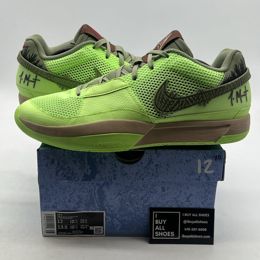Size 12 - Nike Ja 1 NRG Halloween - Zombie (FD6565-300)