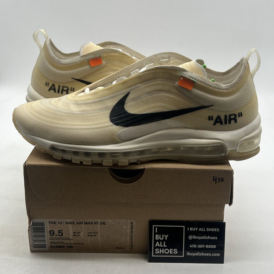 Size 9.5 - Nike Off-White x Air Max 97 OG The Ten (AJ4585-100)