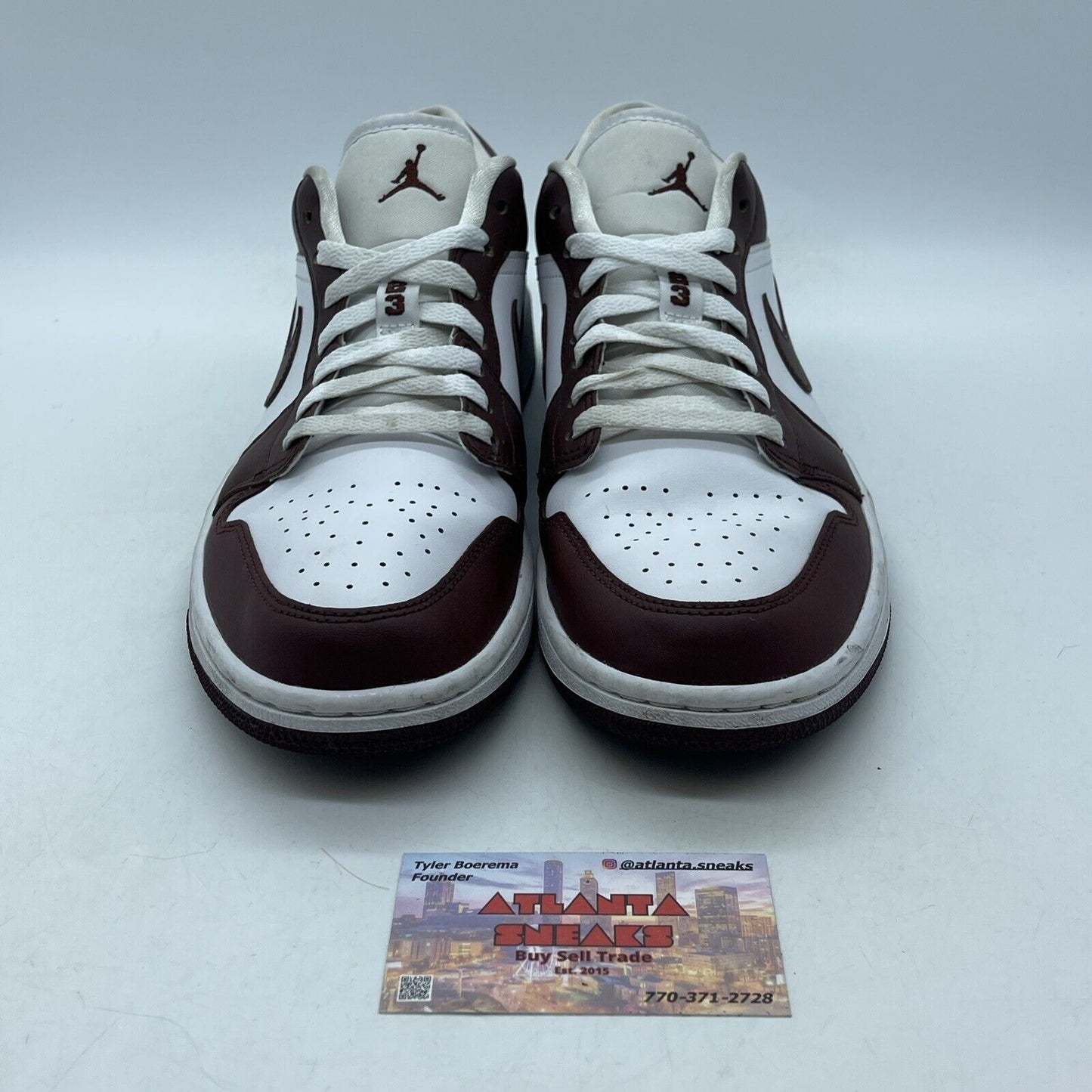 Size 10W - Wmns Air Jordan 1 Low Bronze Eclipse White Brown Leather (DC0774-116)