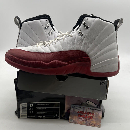 Size 12 - Air Jordan 12 Retro 2009 Cherry (130690-110)