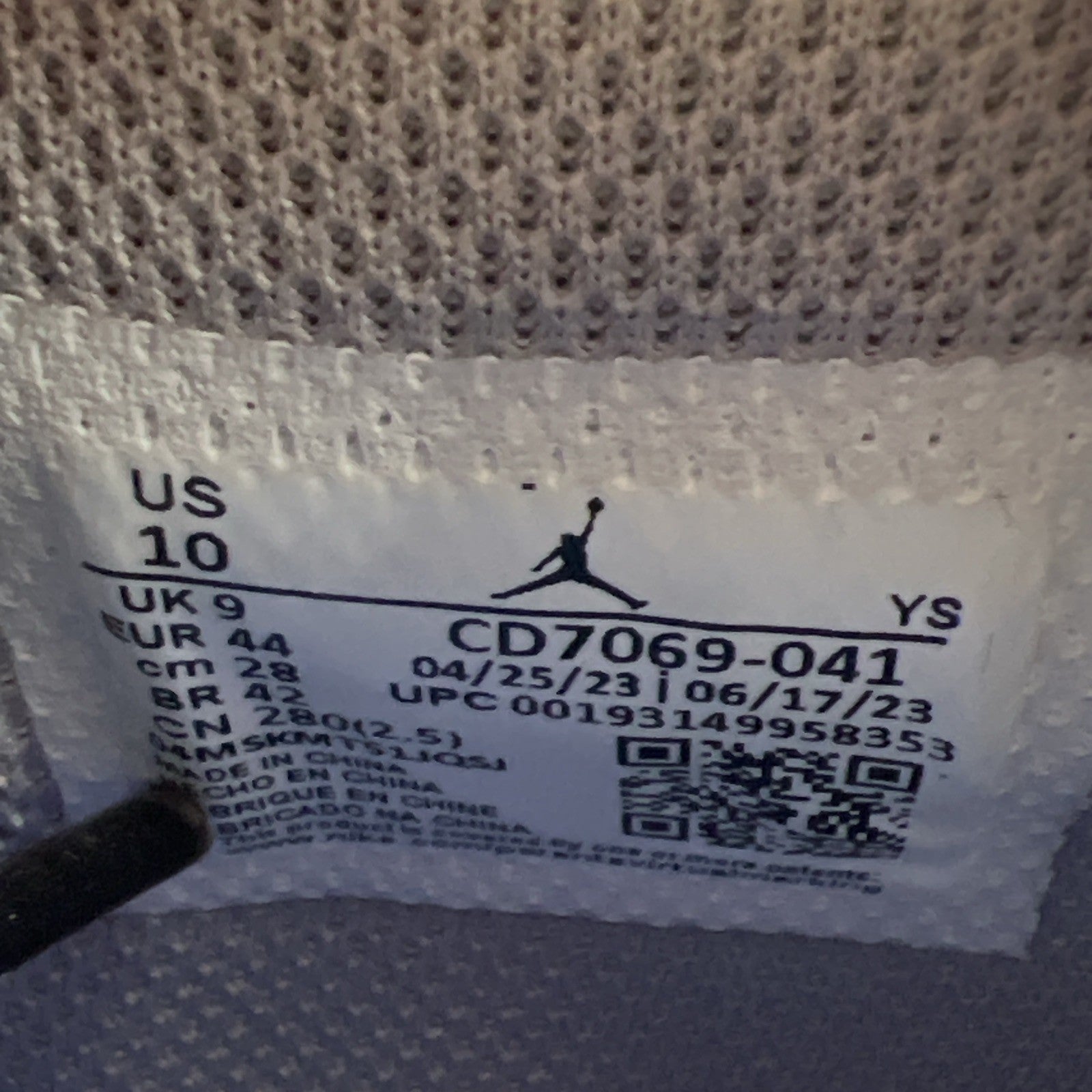 Size 10 - Jordan Legacy 312 Low Royal (CD7069-041)