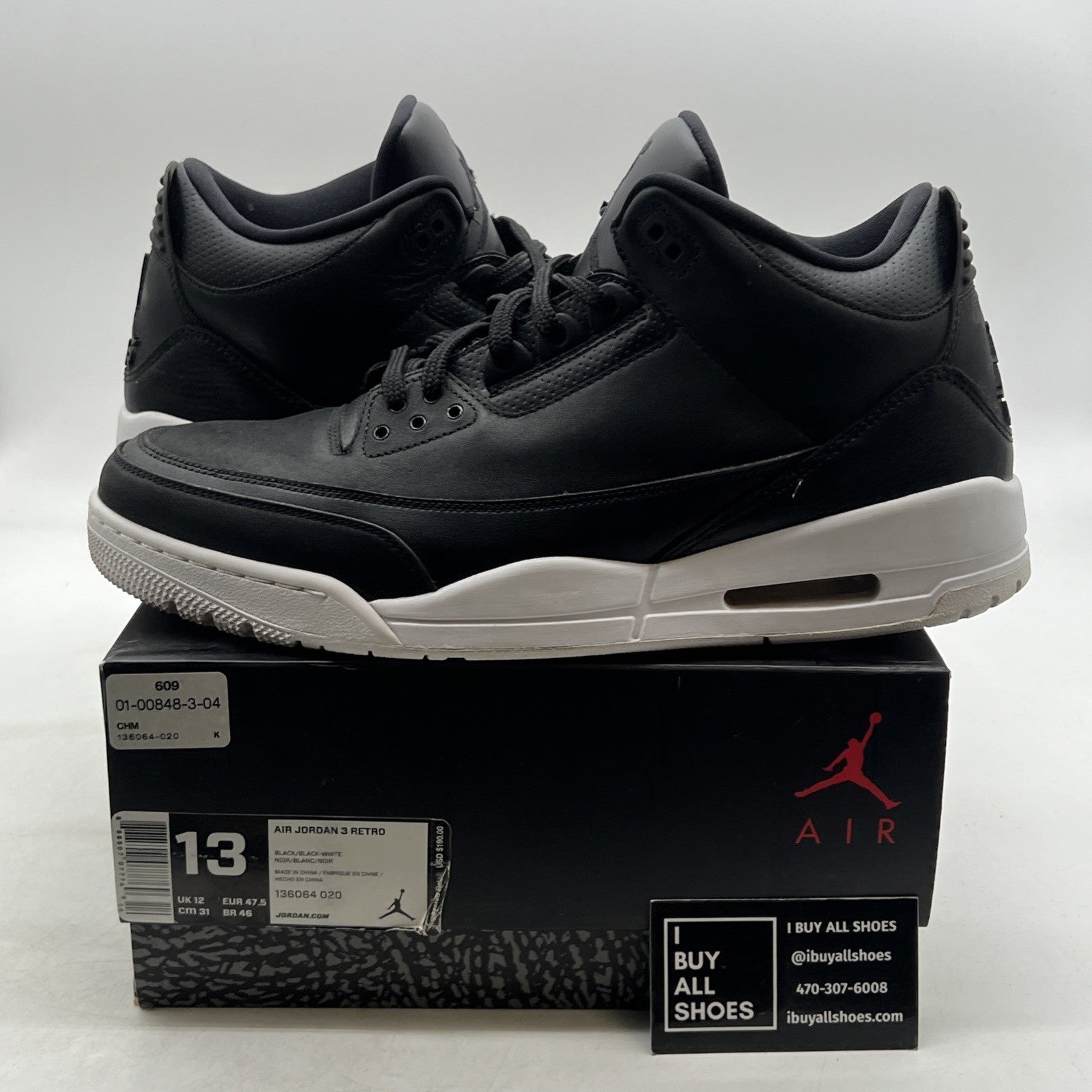 Size 13 - Air Jordan 3 Retro Cyber Monday (136064-020)