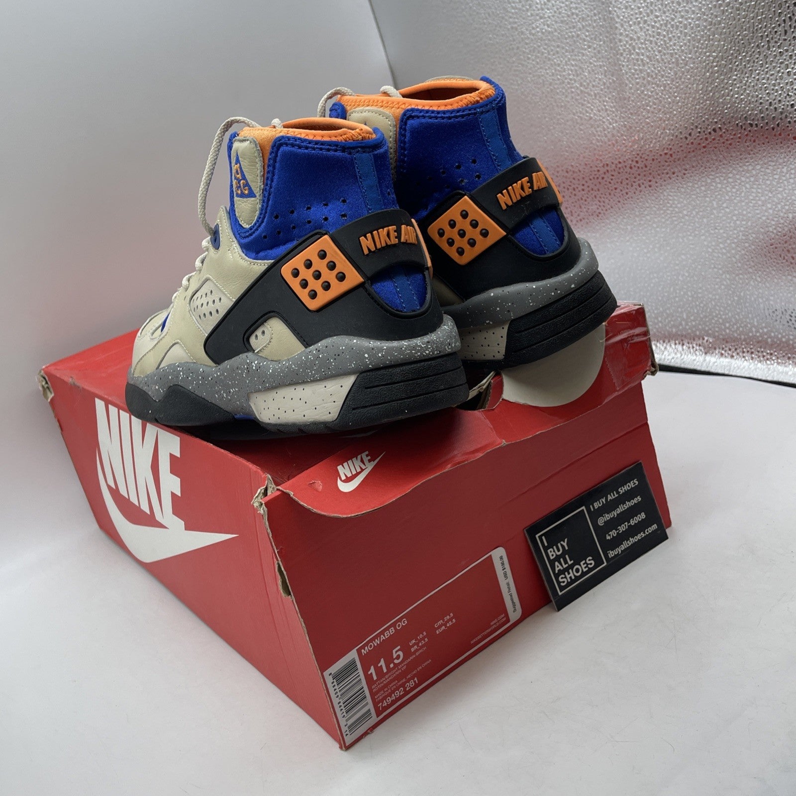 Size 11.5 - Nike ACG Air Mowabb OG 2015 Rattan Birch (749492-281)