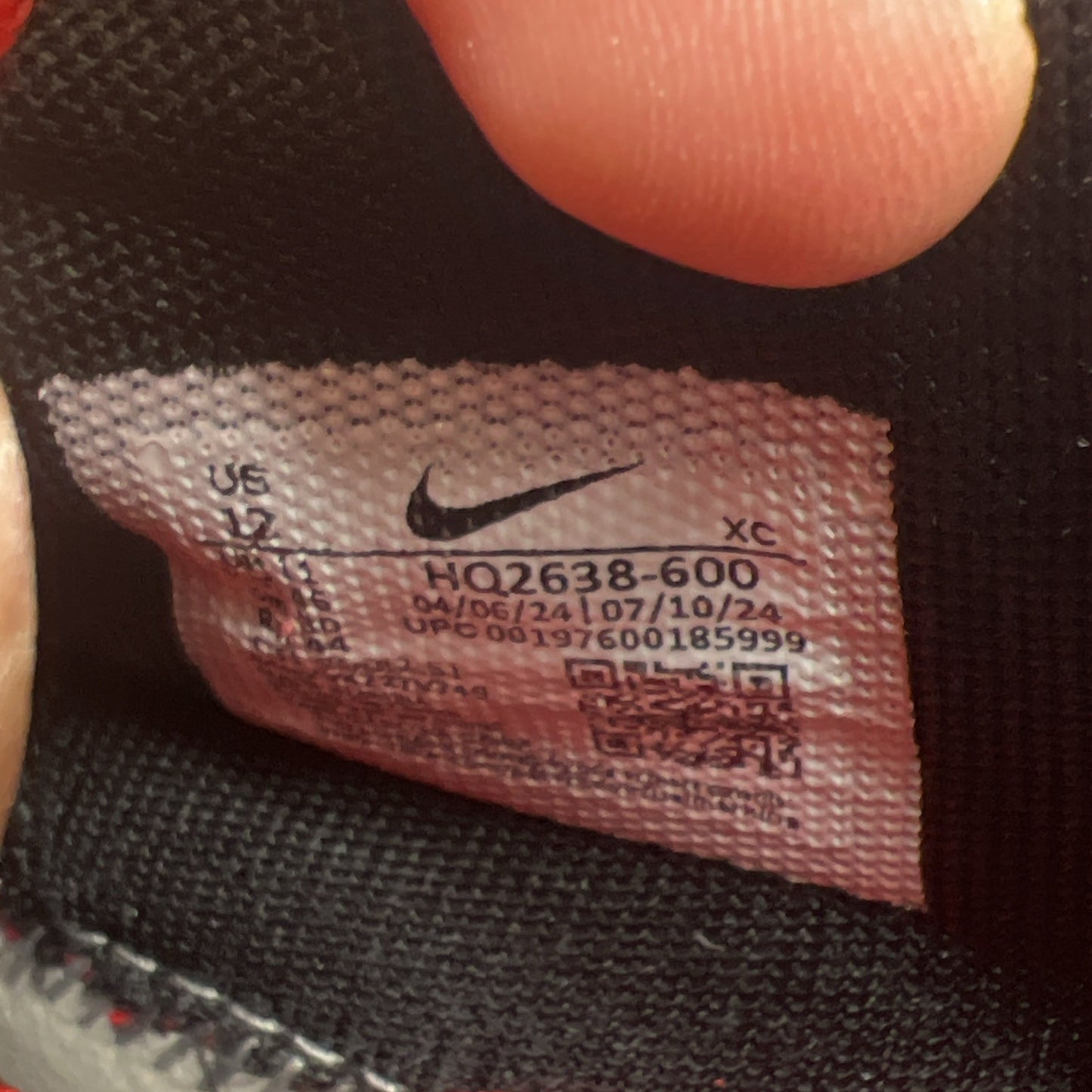 Size 12 - Nike Ja 2 Nightmare - (HQ2638-600)