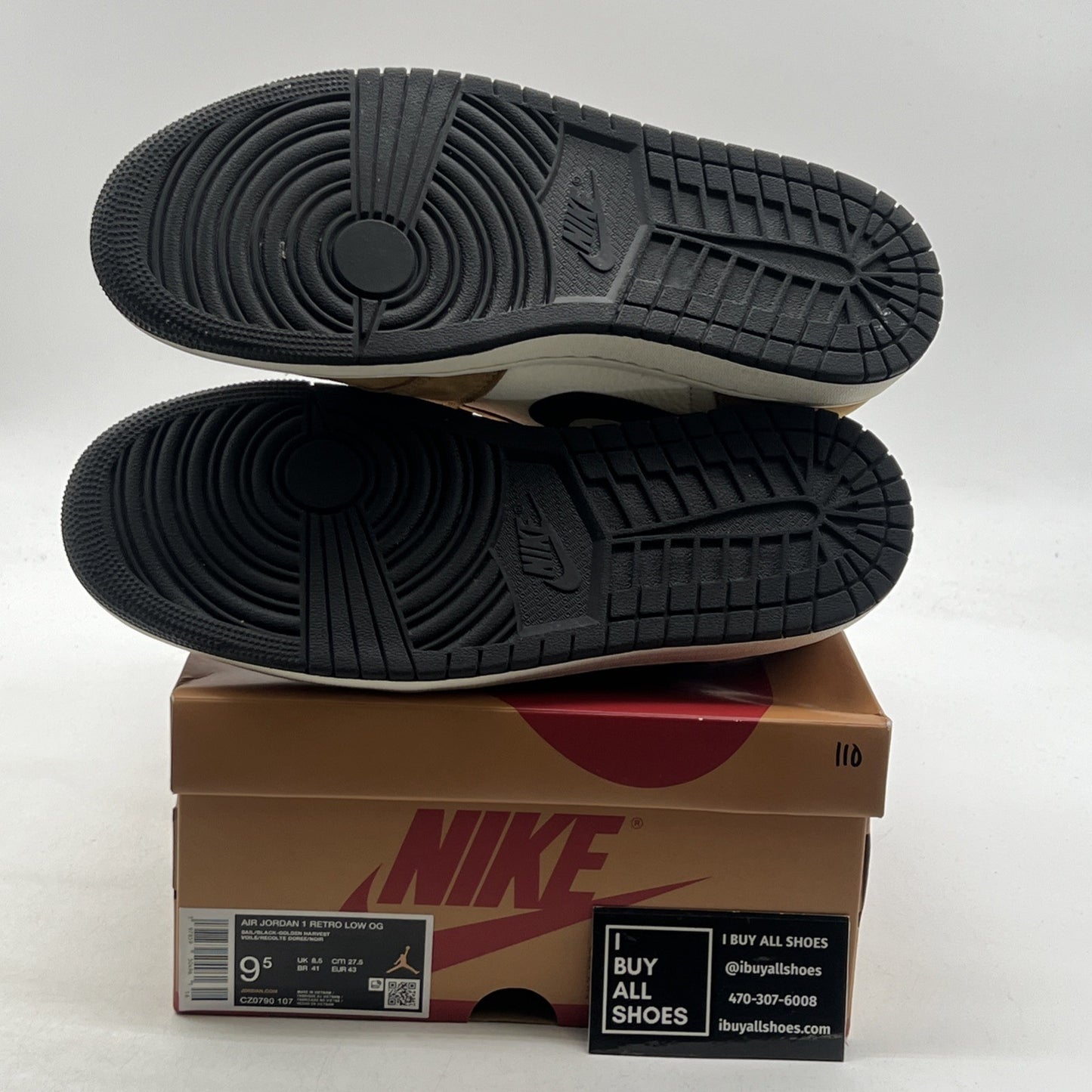 Size 9.5 - Air Jordan 1 Retro OG Low Rookie of the Year (CZ0790-107)