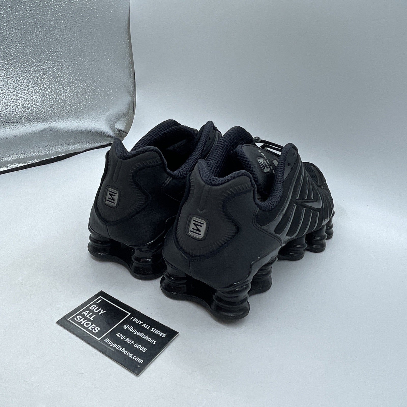 Size 12 - Nike Shox TL Triple Black (BV1127-001)