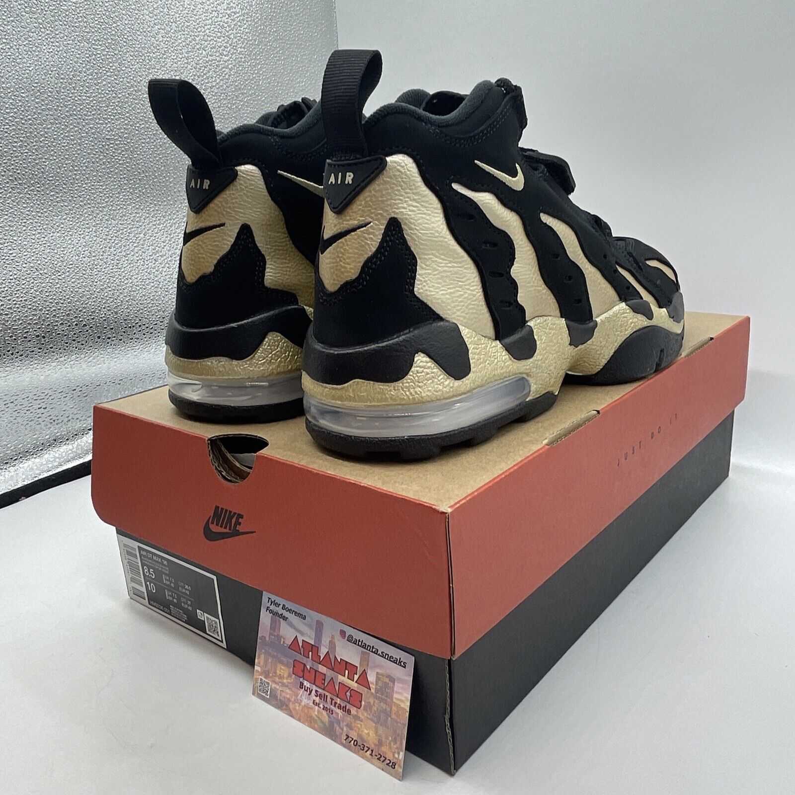 Size 8.5- Air DT Max 96 Colorado Home Black Gold Suede (HM9236-001)