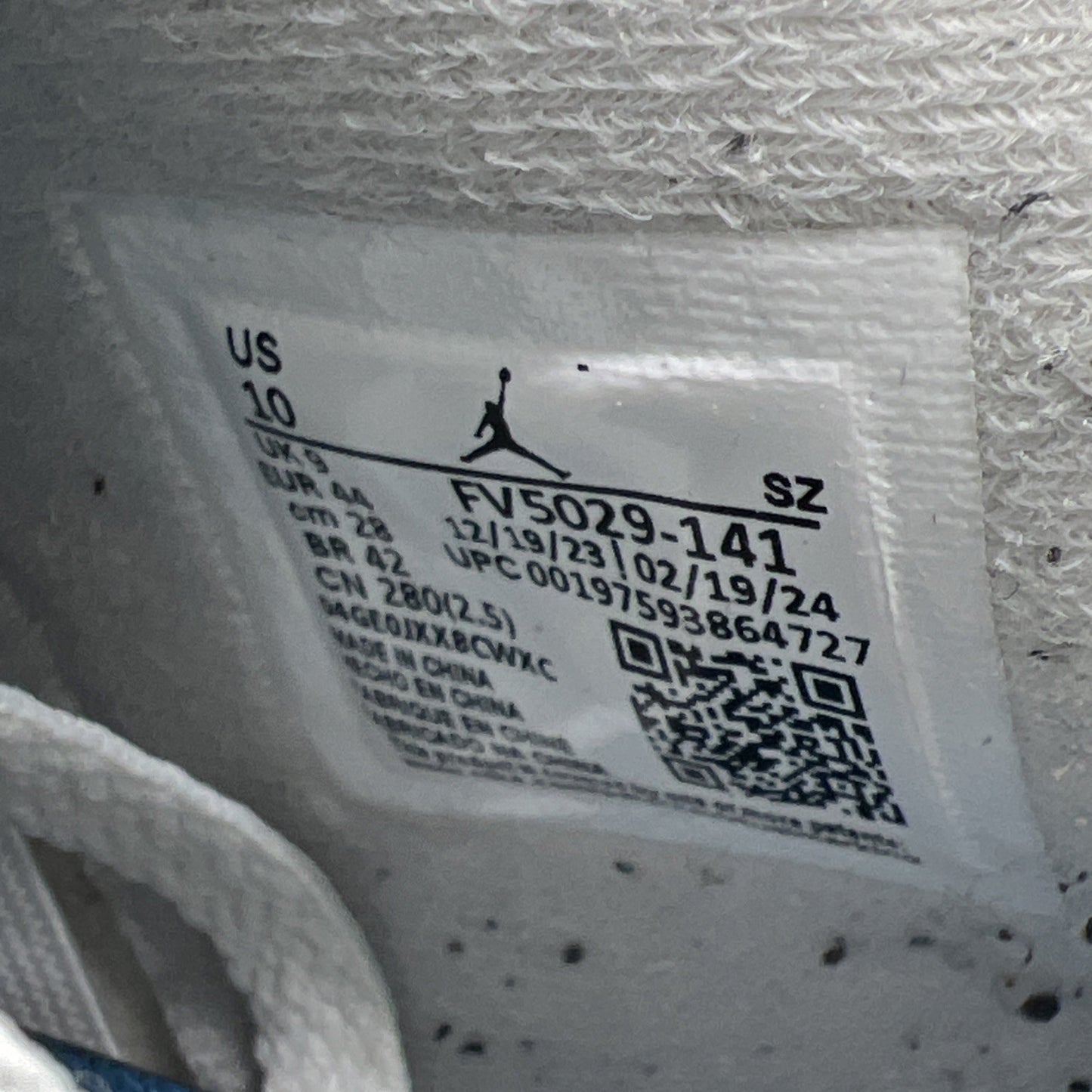 Size 10 - Air Jordan 4 Retro 2024 Military Blue (FV5029-141)