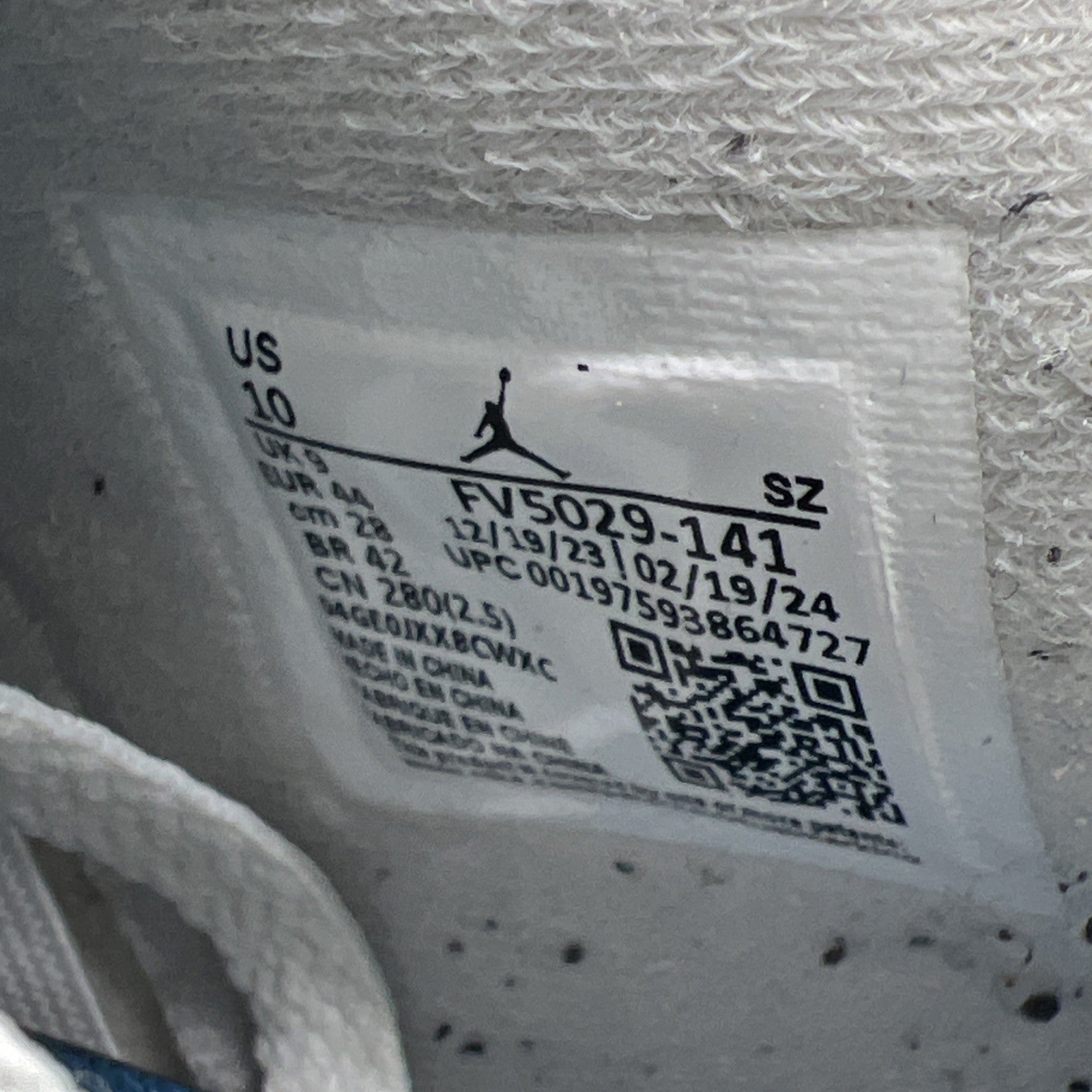 Size 10 - Air Jordan 4 Retro 2024 Military Blue (FV5029-141)