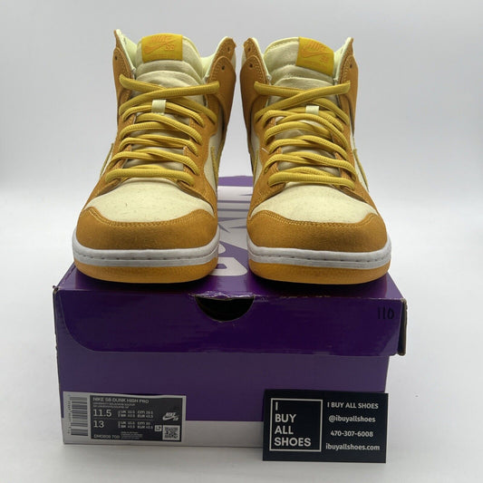 Size 11.5 - Nike Dunk SB High Fruity Pack - Pineapple (DM0808-700)