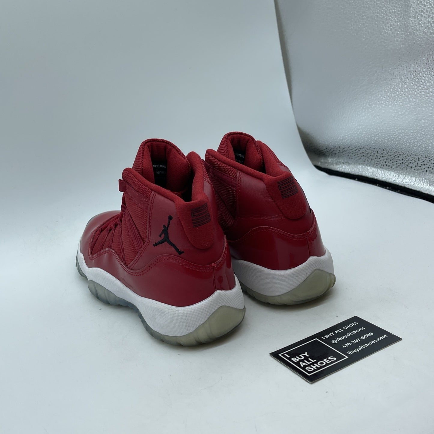 Size 6Y(GS) - Jordan 11 Retro High Win Like '96 Red Suede Leather (378038-623)