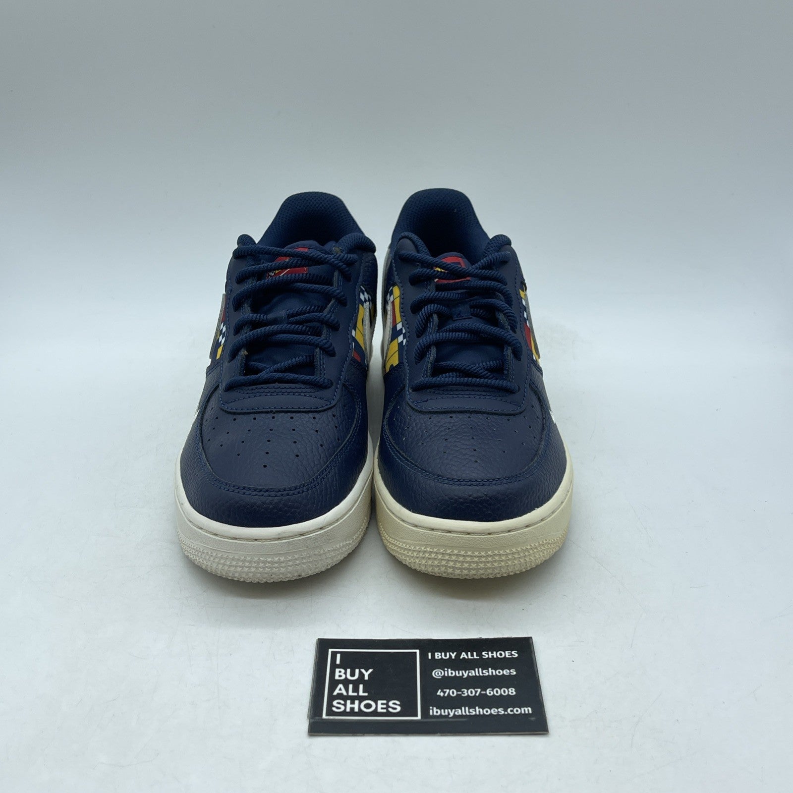 Size 6.5Y (GS) - Nike Air Force 1 '07 LV8 Low Nautical (AR5583-400)