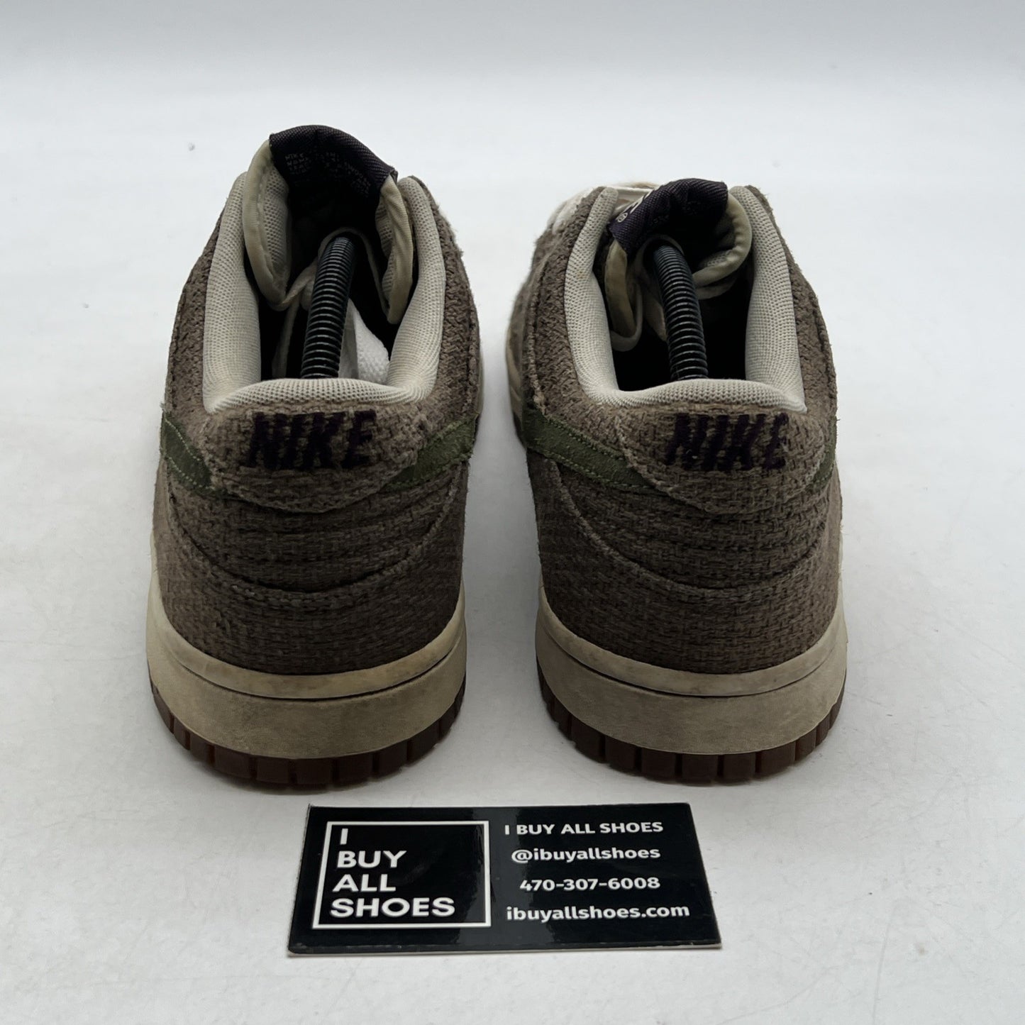 Size 10.5 - Nike Dunk Cl Low Gray (304714-033)