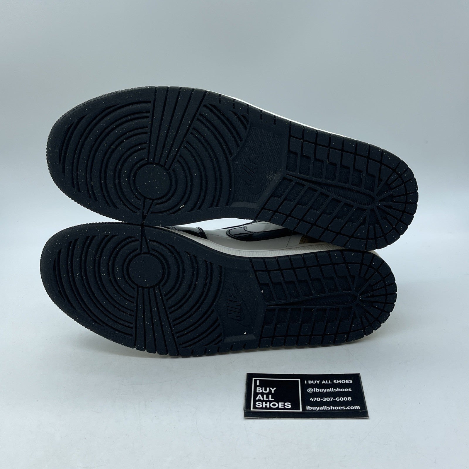 Size 10 - Air Jordan 1 Low Gold Toe Black White Leather (CQ9447-700)