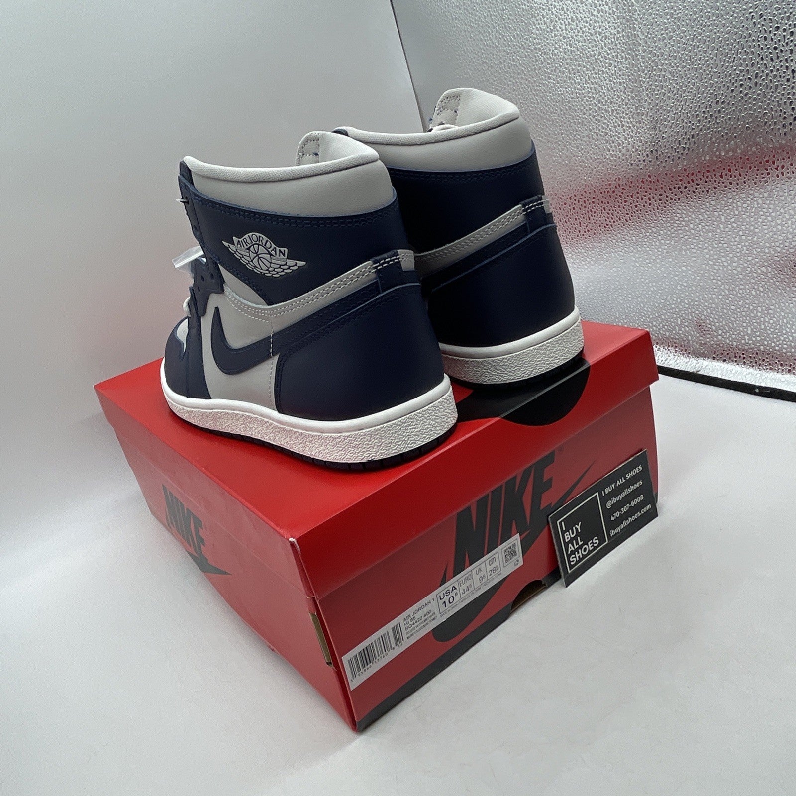 Size 10.5 - Air Jordan 1 Retro '85 High Georgetown (BQ4422-400)