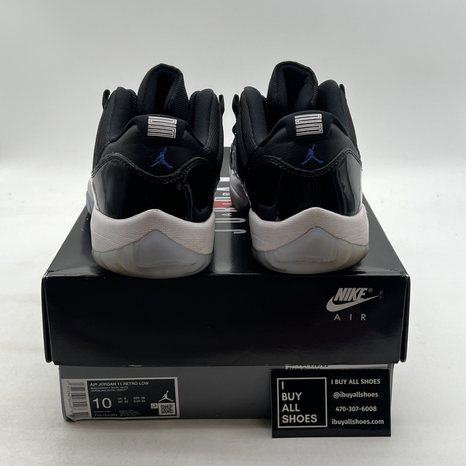 Size 10 - Air Jordan 11 Retro Low Space Jam (FV5104-004)