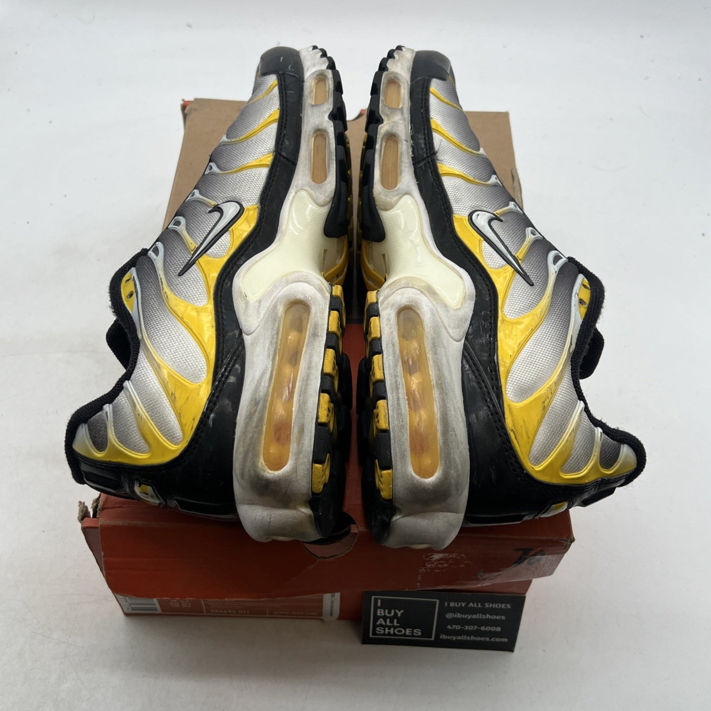 Size 11.5 - Nike Air Max Plus Black (306696-011)