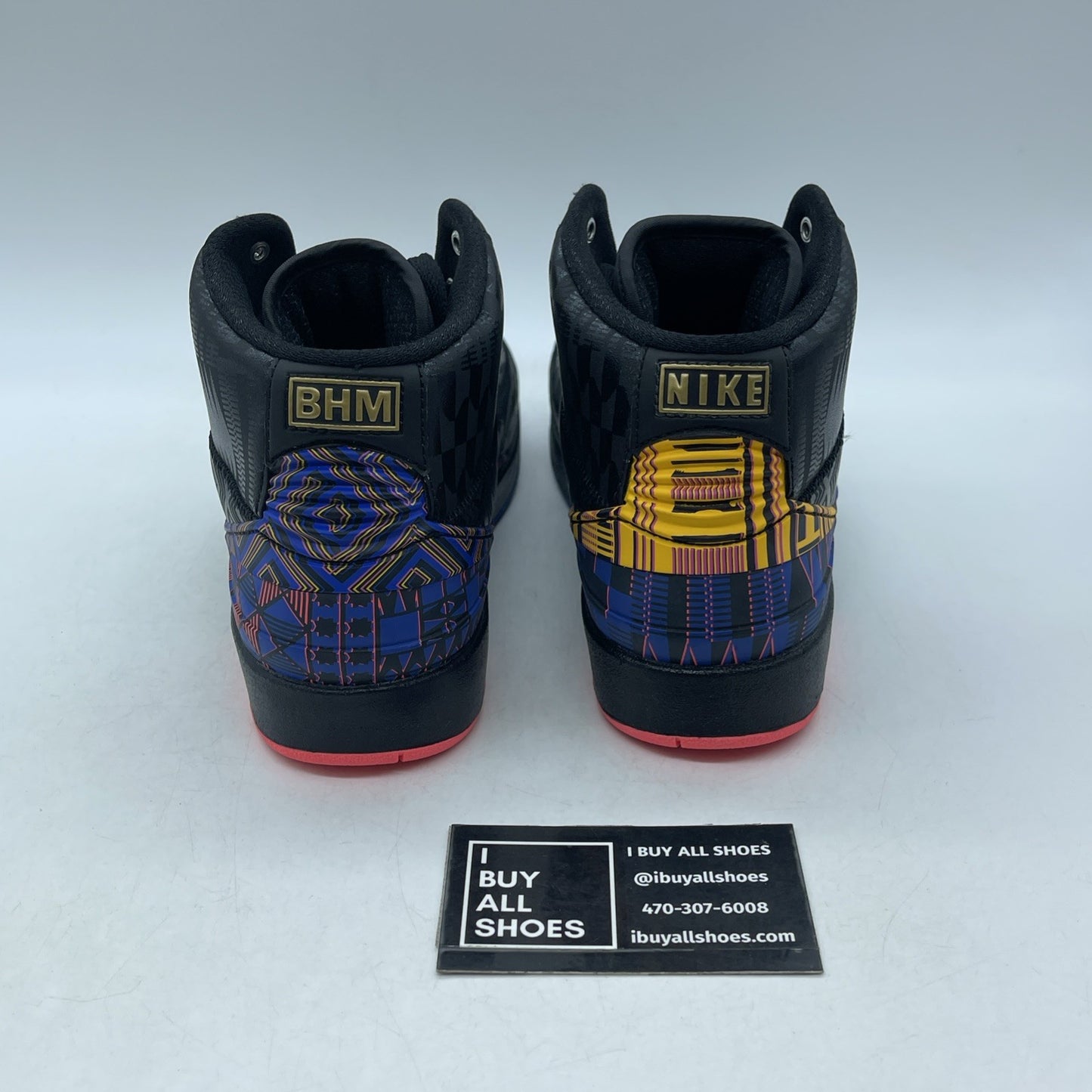 Size 6.5Y - NIKE KIDS AIR JORDAN 2 RETRO BHM (CI2972-007)