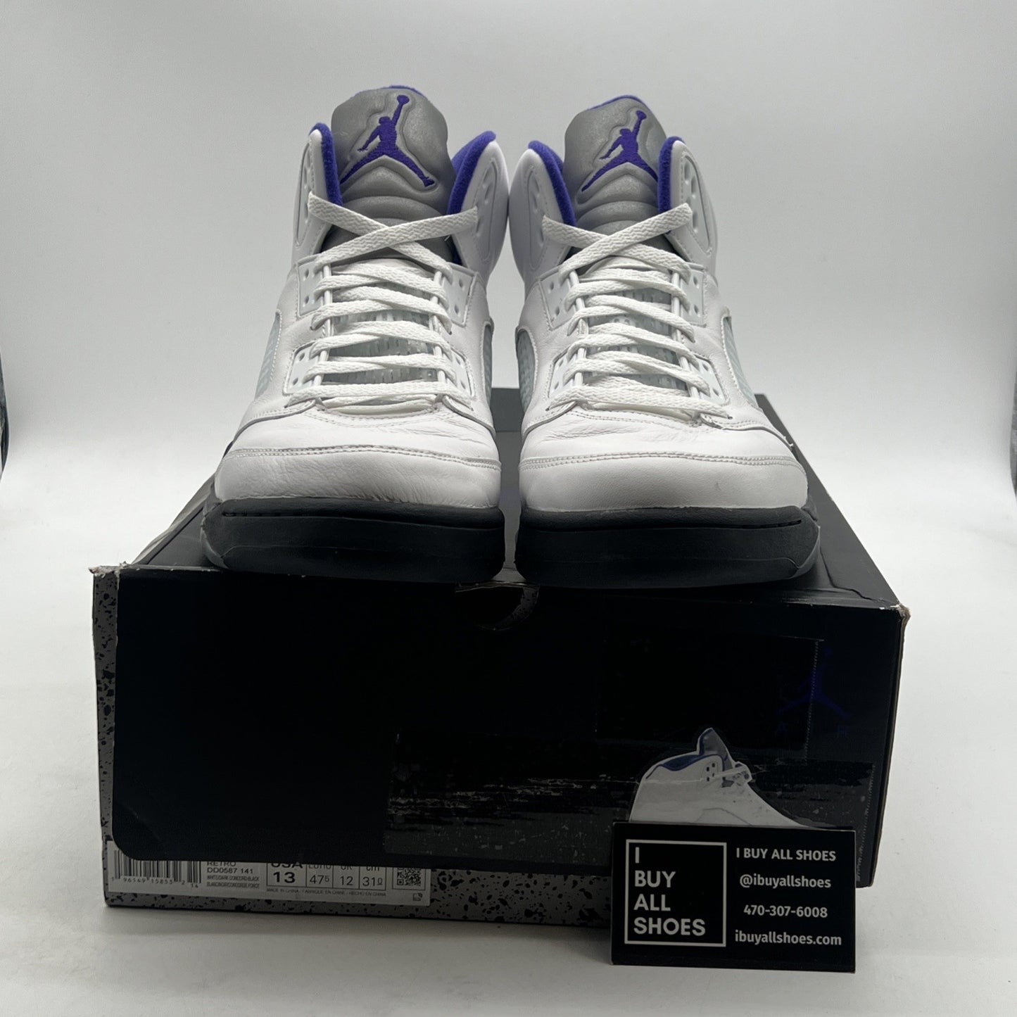 Size 13 - Air Jordan 5 Concord 2022 (DD0587-141)