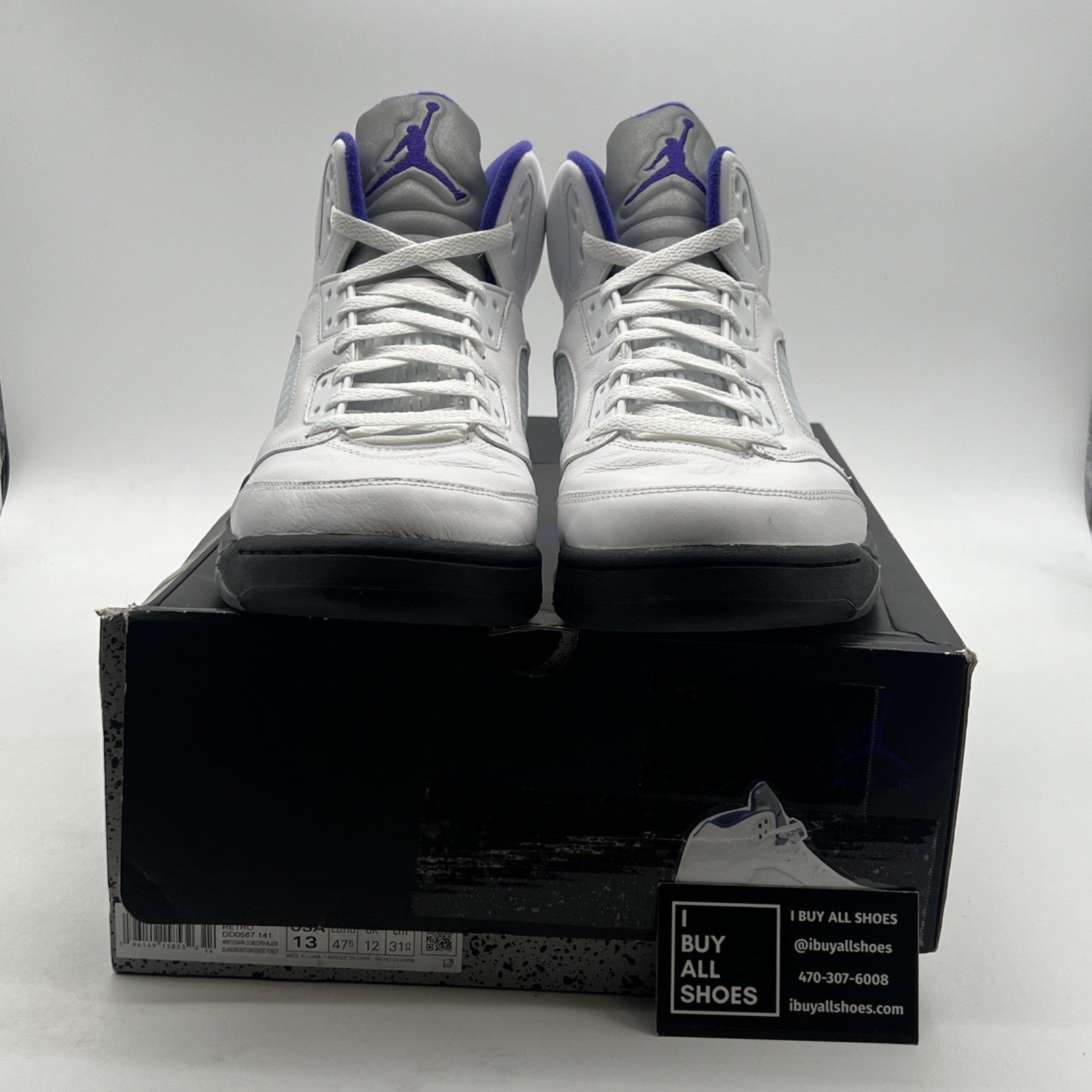 Size 13 - Air Jordan 5 Concord 2022 (DD0587-141)