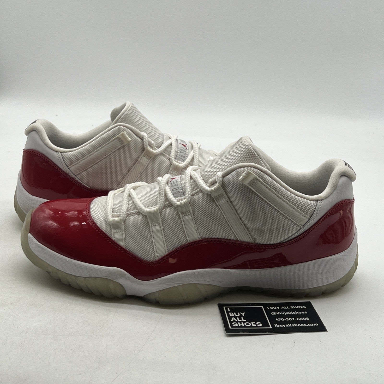 Size 14 - Air Jordan 11 Retro 2016 Low Cherry (528895-102)