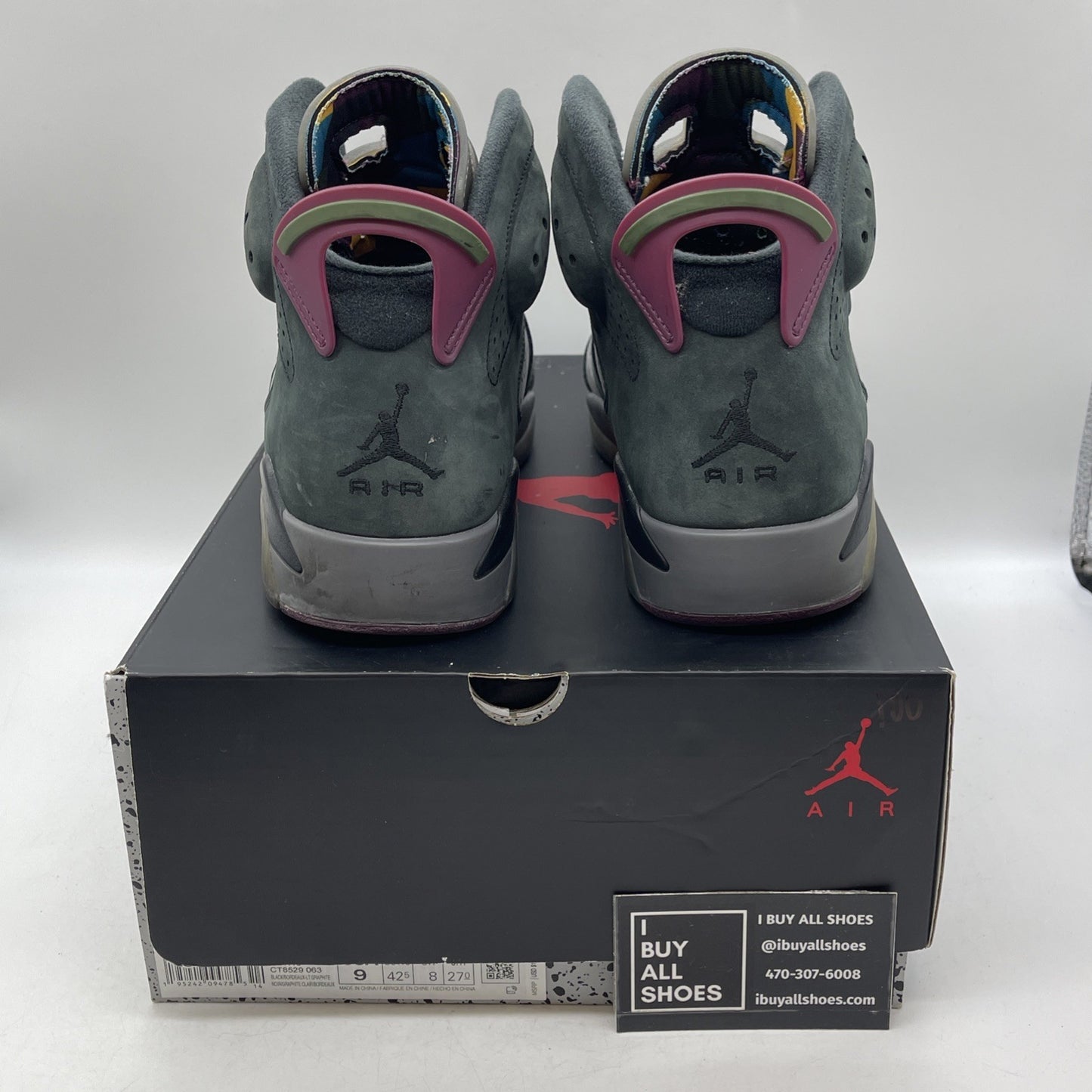 Size 9 - Air Jordan 6 Bordeaux (CT8529-063)