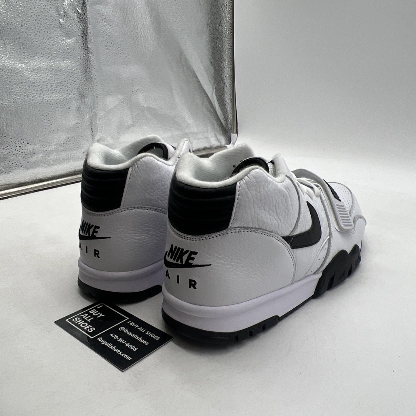 Size 11.5 - Nike Air Trainer 1 White Black (FB8066-100)