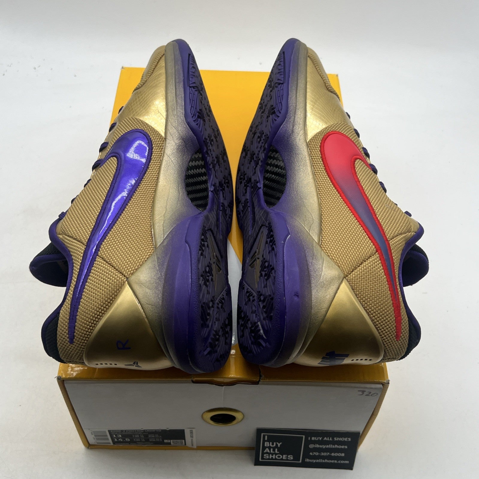 Size 13 - Nike Zoom Kobe 5 Protro x Undefeated Hall Of Fame (DA6809-700)