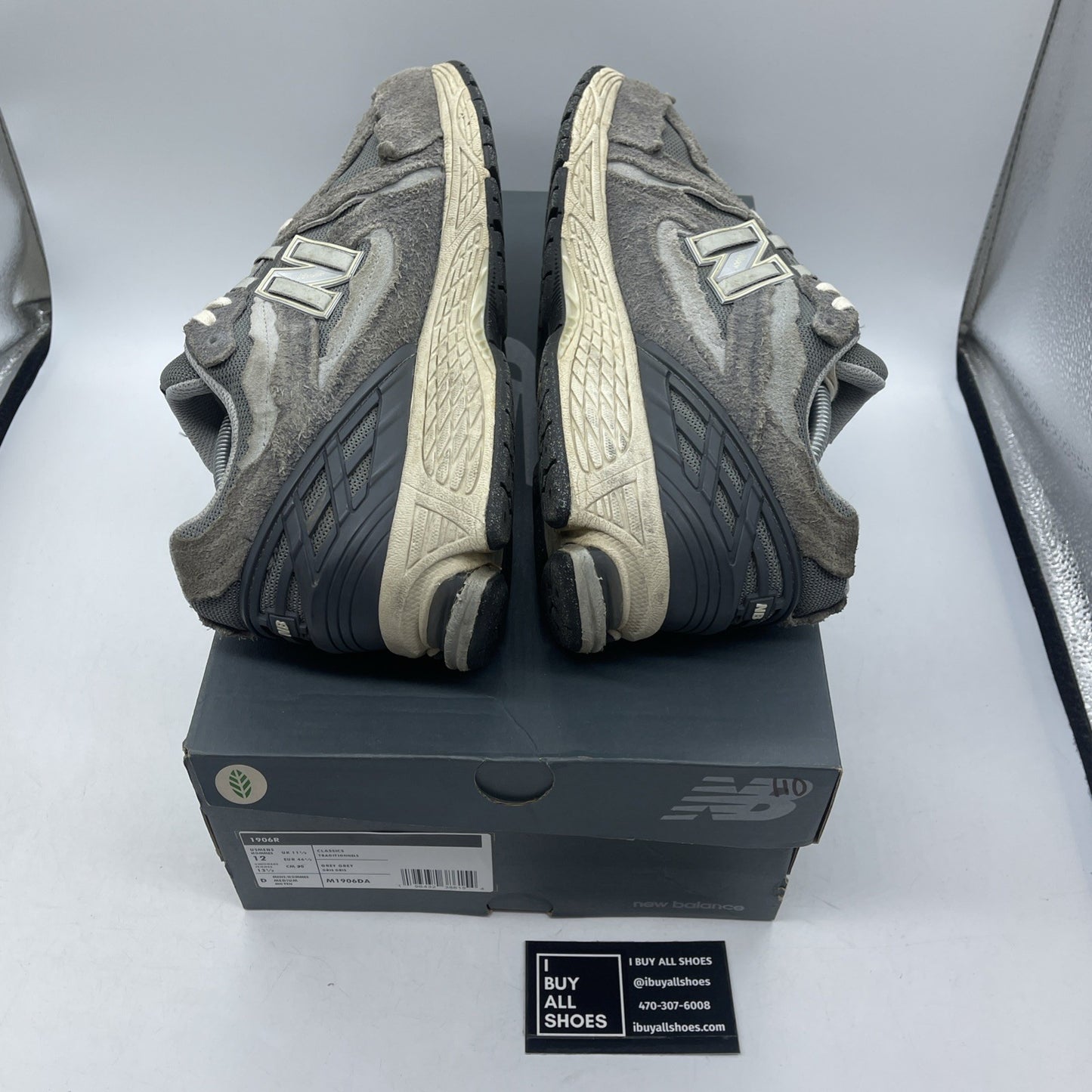 Size 12 - New Balance 1906D Protection Pack - Castlerock Grey Suede (M1906DA)