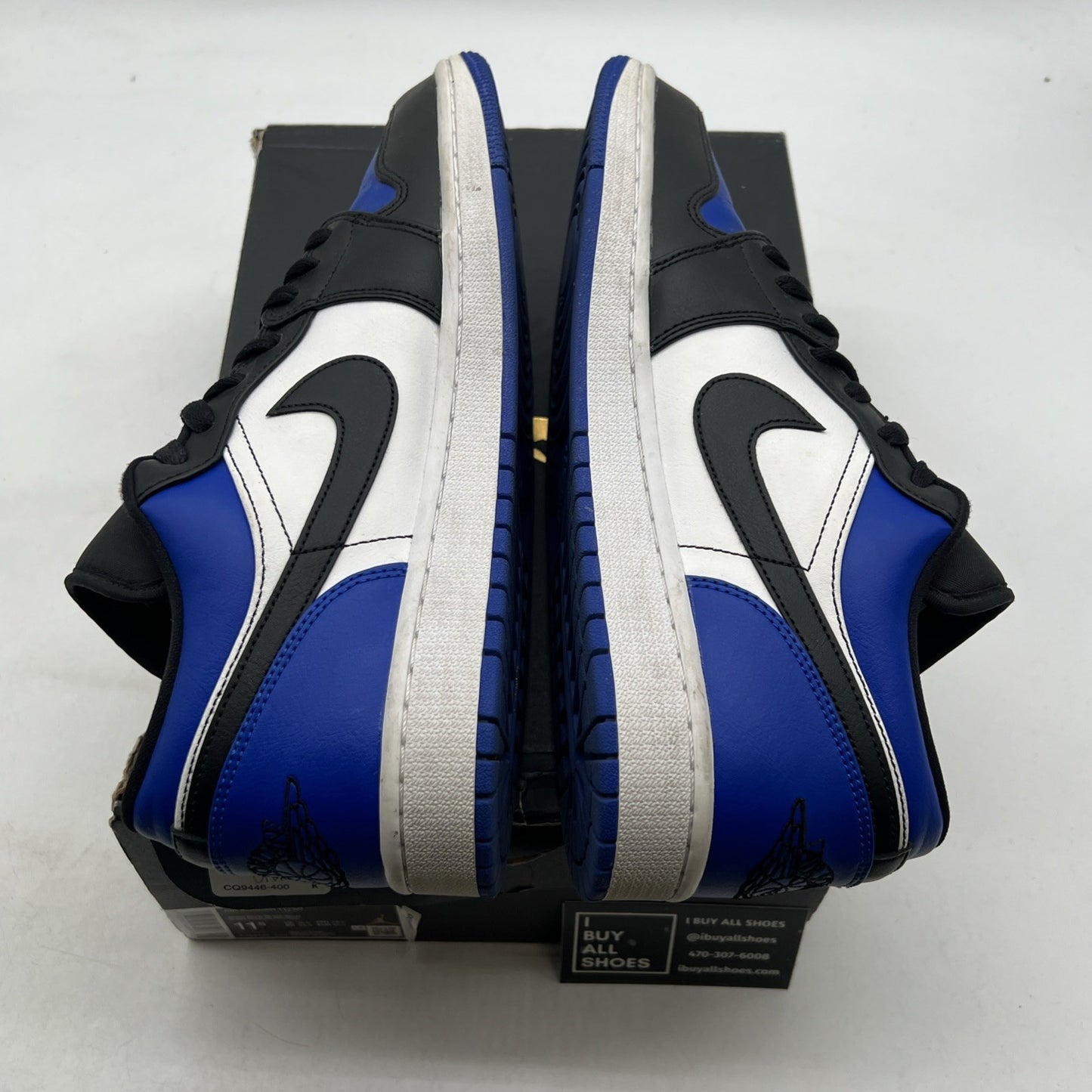 Size 11.5 - Air Jordan 1 Low Royal Toe (CQ9446-400)