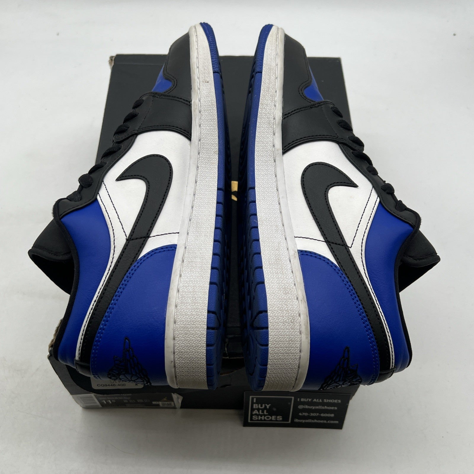 Size 11.5 - Air Jordan 1 Low Royal Toe (CQ9446-400)