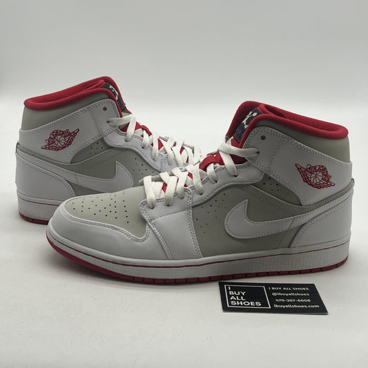 Size 11.5 - Air Jordan 1 2015 Mid Hare (719551-123)