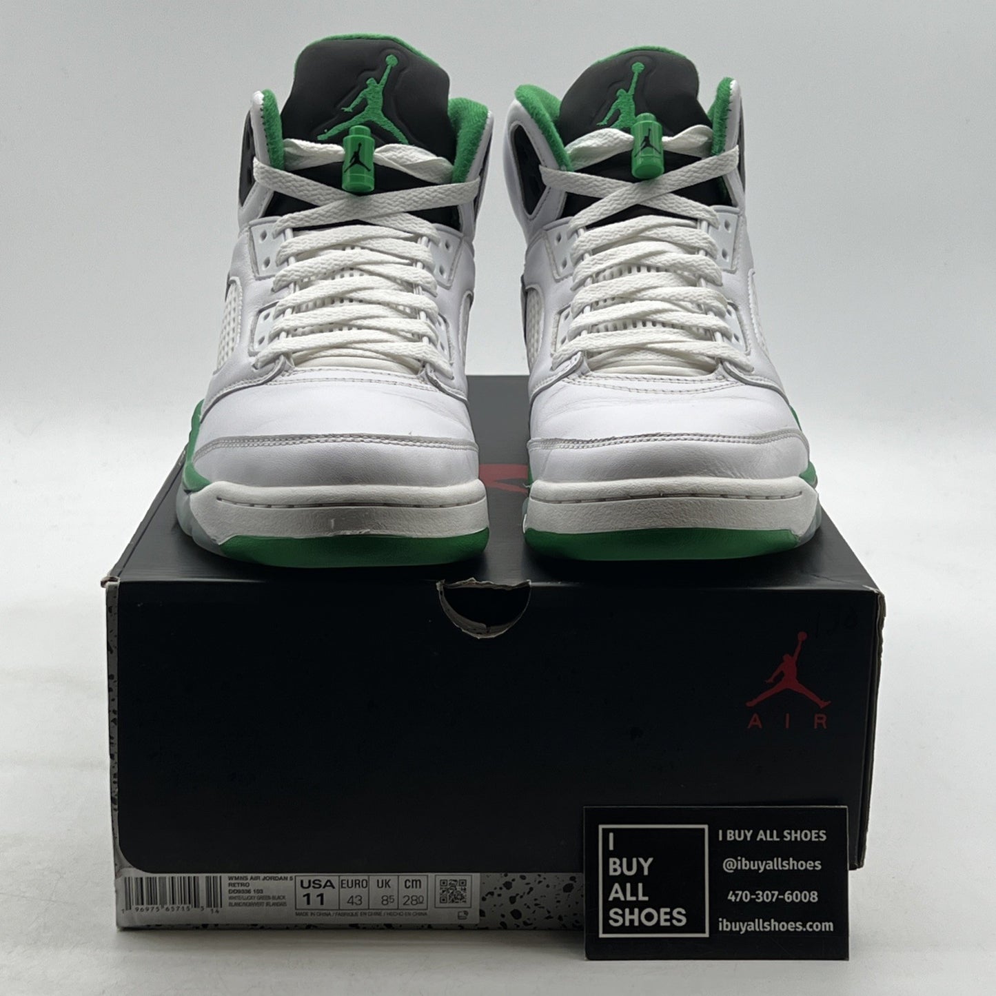 Size 11 - Air Jordan 5 Retro Lucky Green W (DD9336-103)