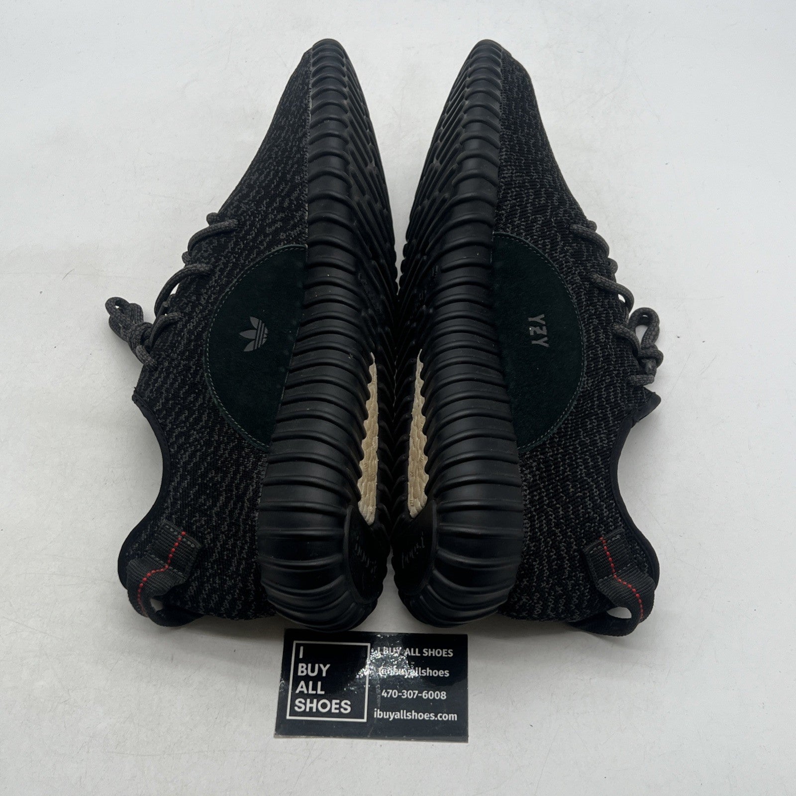 Size 13 - Adidas Yeezy Boost 350 2015 Pirate Black (AQ2659)