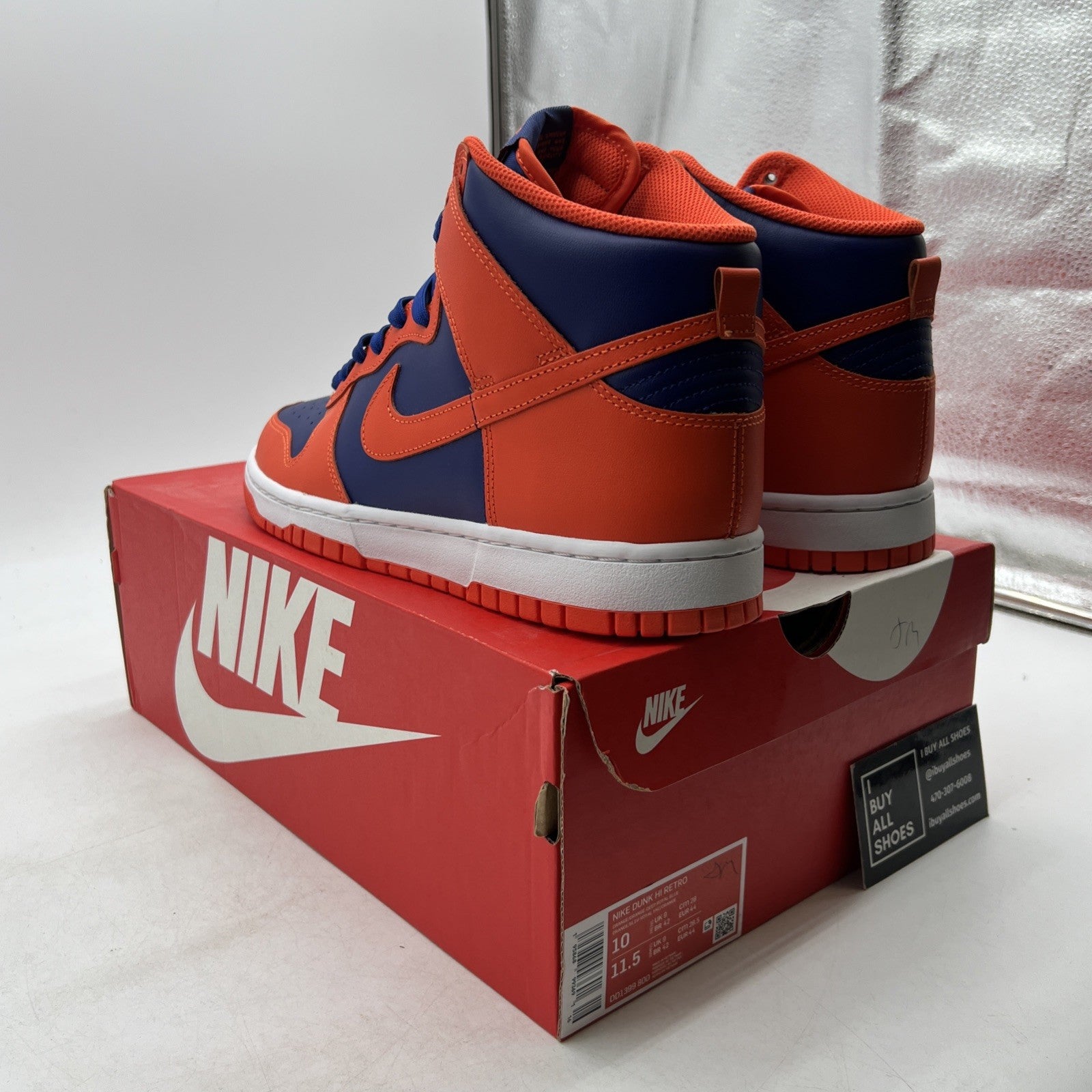 Size 10 - Nike Dunk High Knicks (DD1399-800)