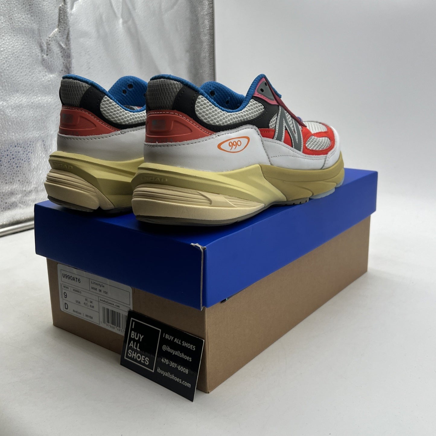 Size 9 - New Balance Action Bronson x 990v6 Made in USA Amazõnia (U990AT6)