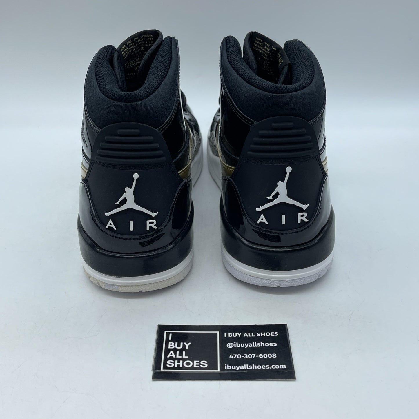 Size 11 - Air Jordan Legacy 312 Black Gold (AV3922-007)